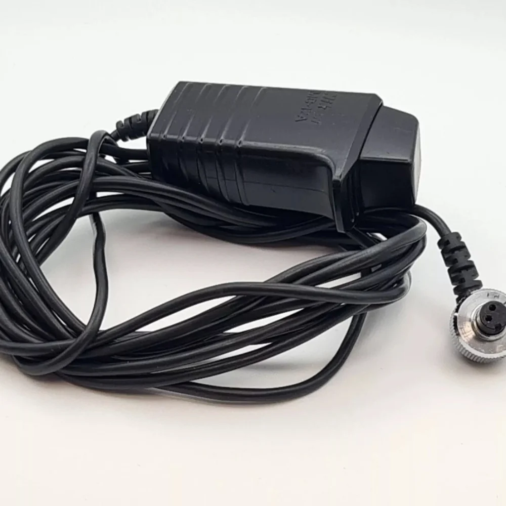 Black Power Adapter with Cable
